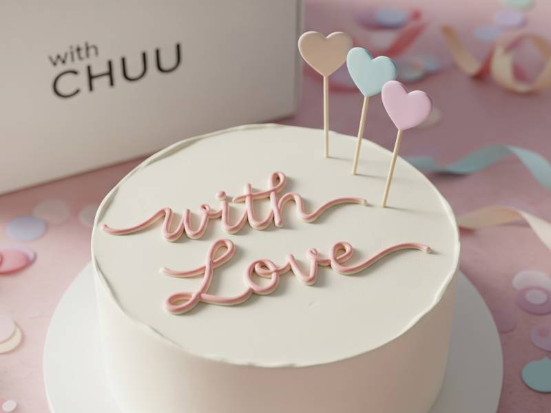 Lettering Cake